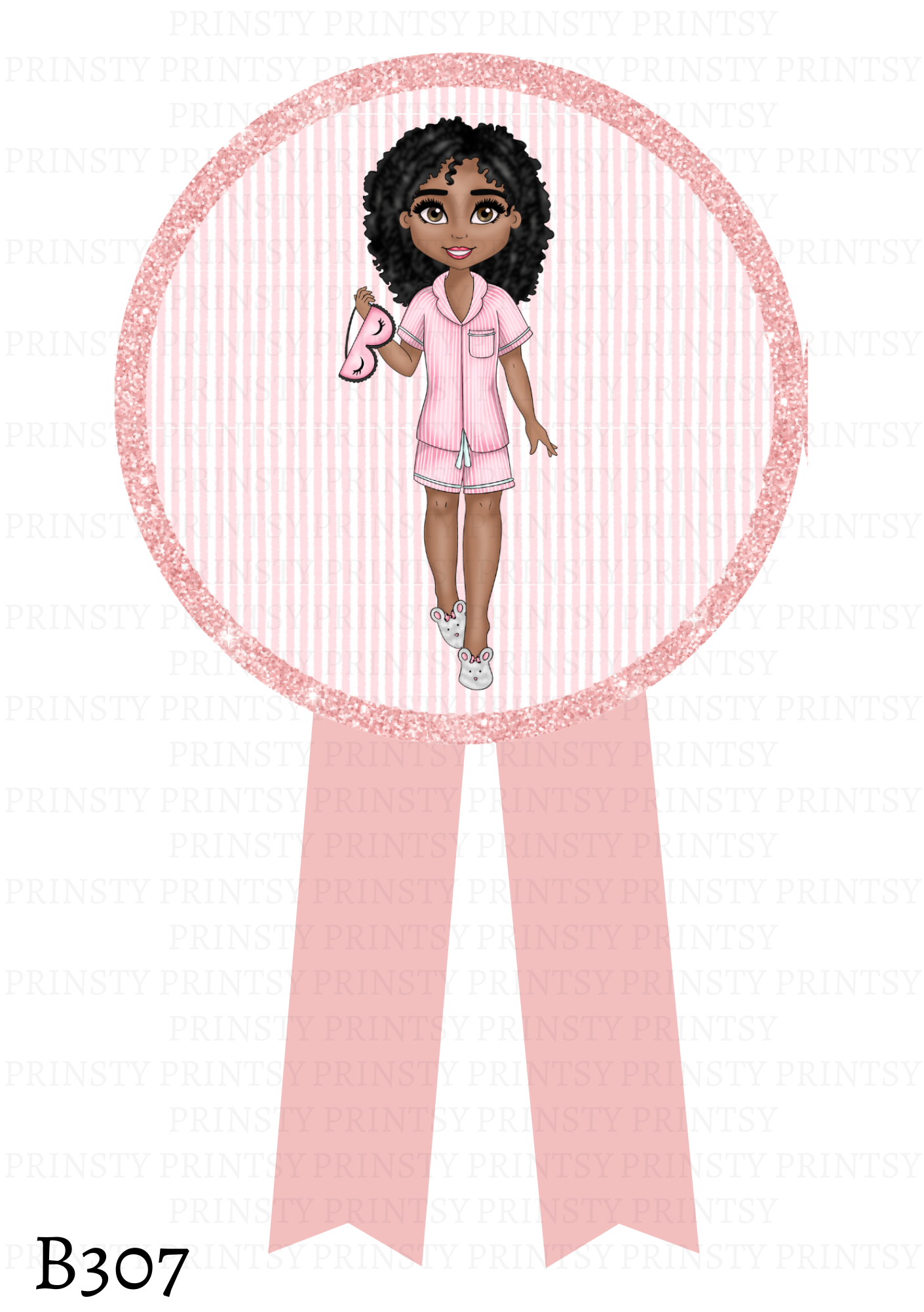 Sleep Over Dolly Badge