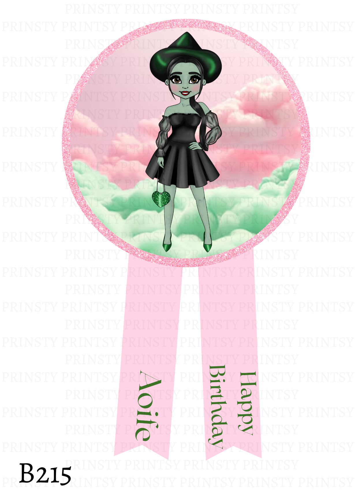 Wicked Dolly Birthday Badge