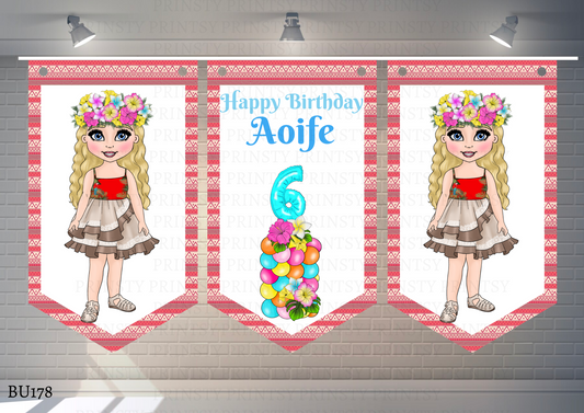 Polynesian Dolly Bunting