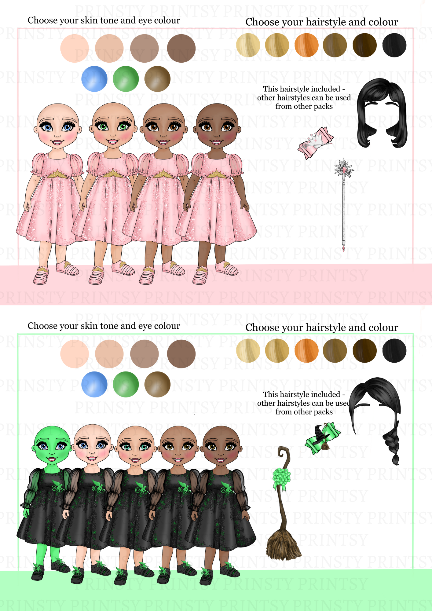 Wicked Dolly Birthday Badge