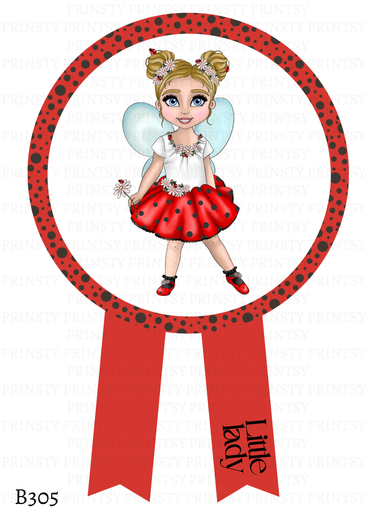 Little Ladybird Dolly Badge