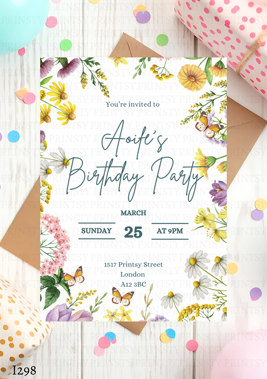 Birthday Party Invite