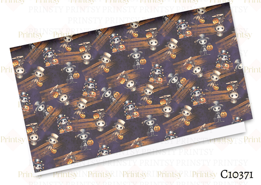 Halloween Mr Skeleton Canvas