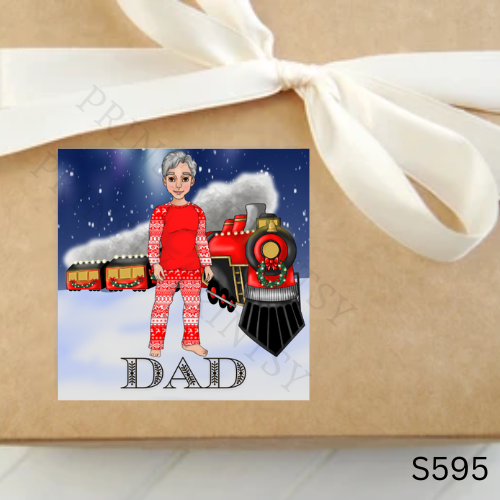 Christmas Dolly Sticker Sheet