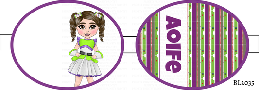 Toy Land Personalised Dolly Bow Loop