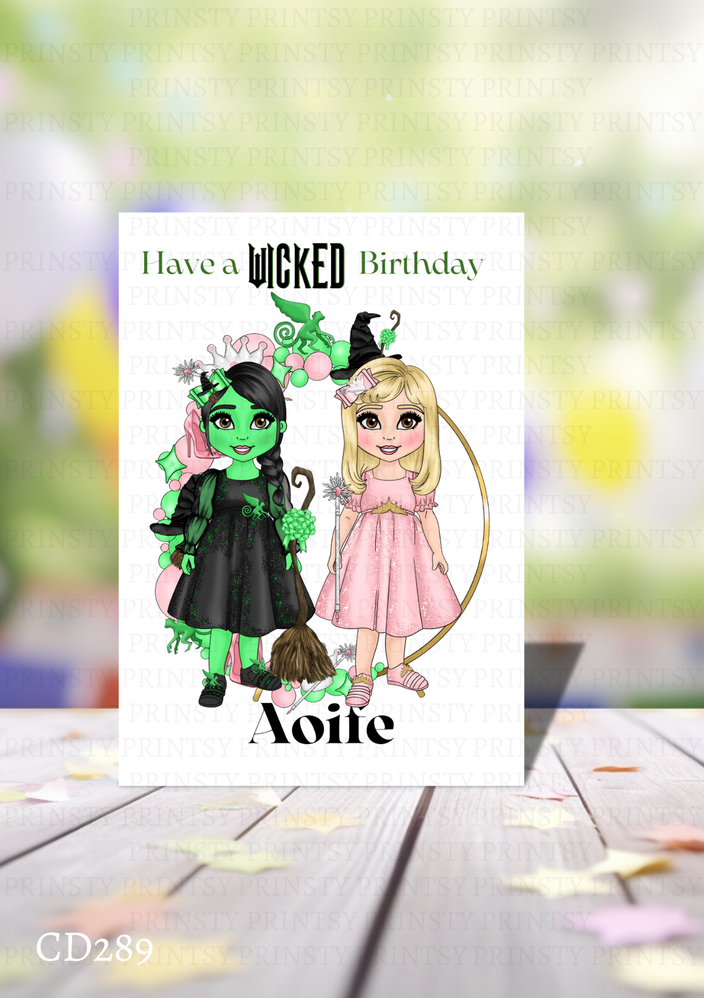 Wicked Birthday Card