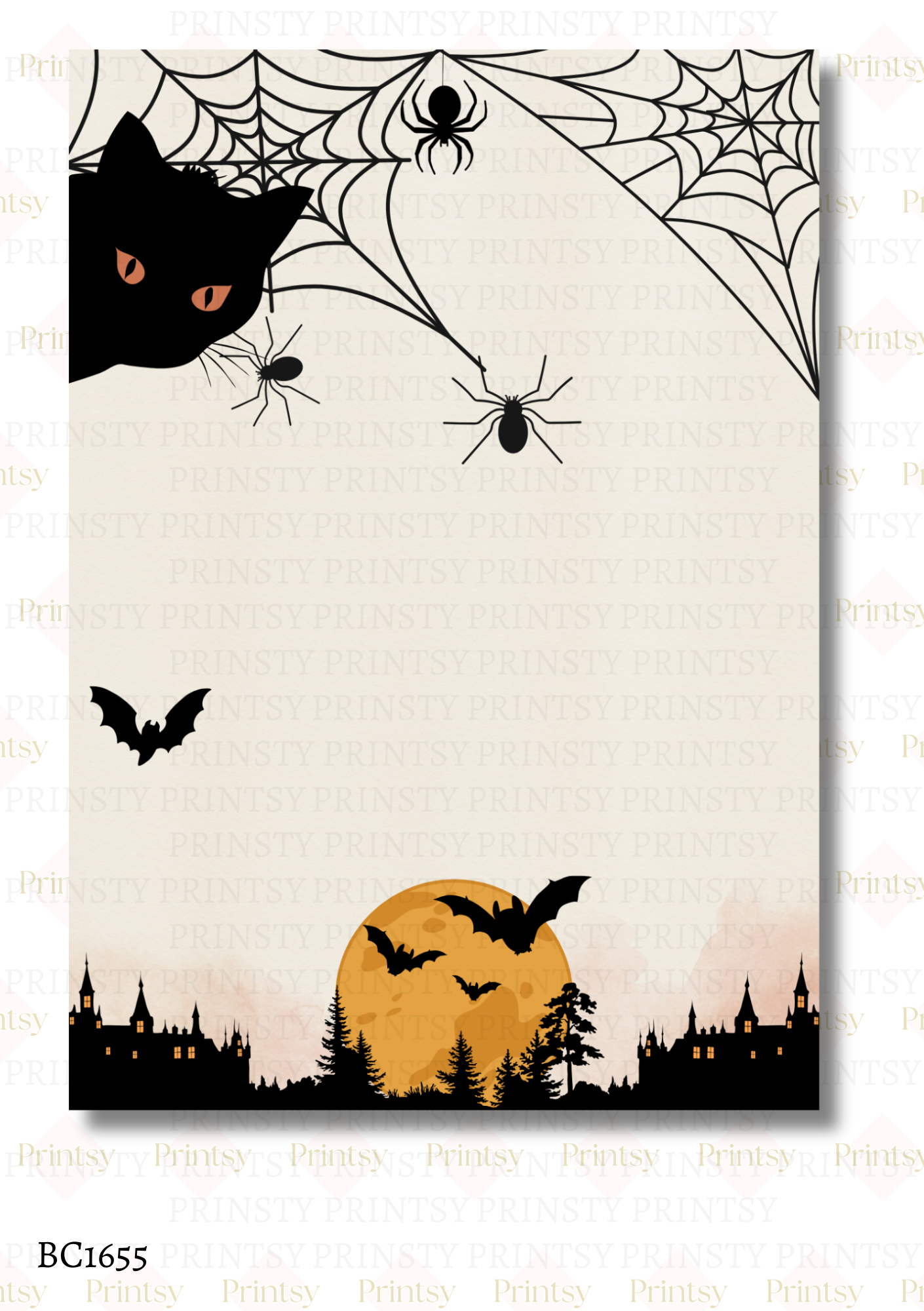 Halloween Bow Card