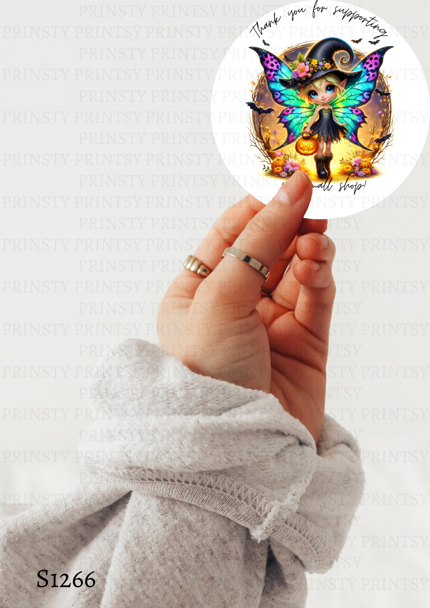 Halloween Fairy Sticker Sheet