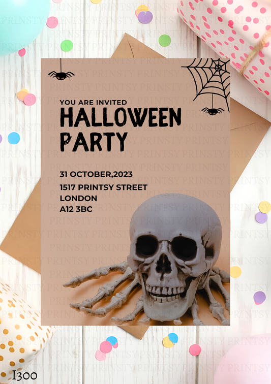 Halloween Party Invite