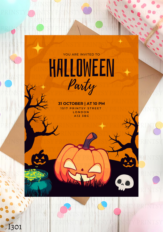 Halloween Party Invite