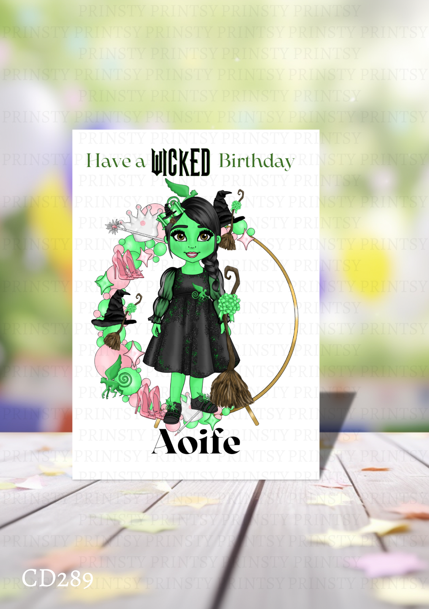 Wicked Birthday Card