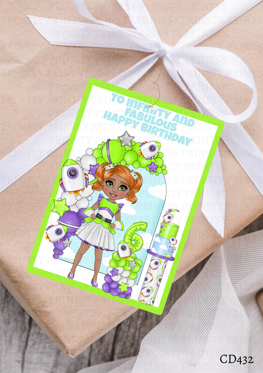 Toy Land Dolly Gift Label