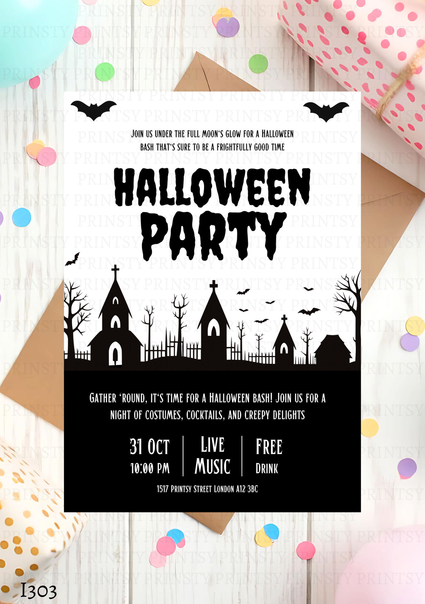 Halloween Party Invite