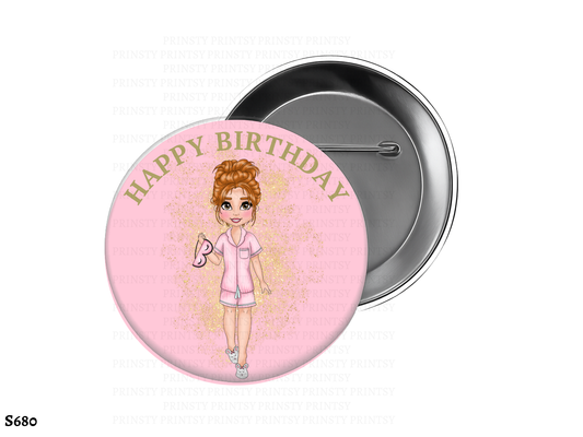 Pyjama Dolly BowBitz/Badges