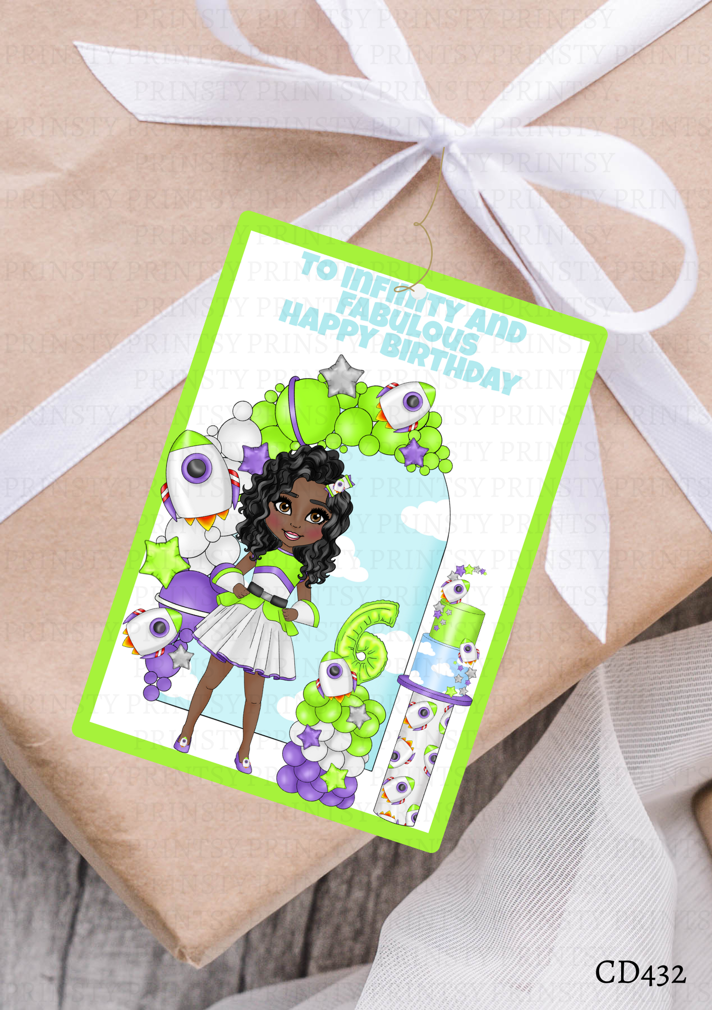 Toy Land Dolly Gift Label