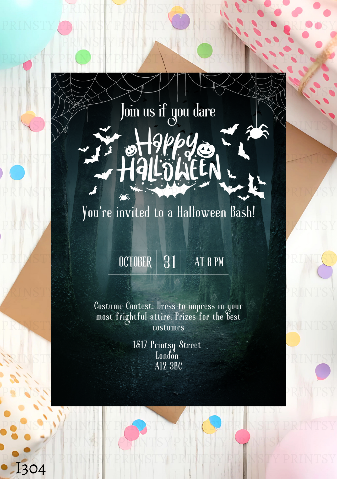 Halloween Party Invite