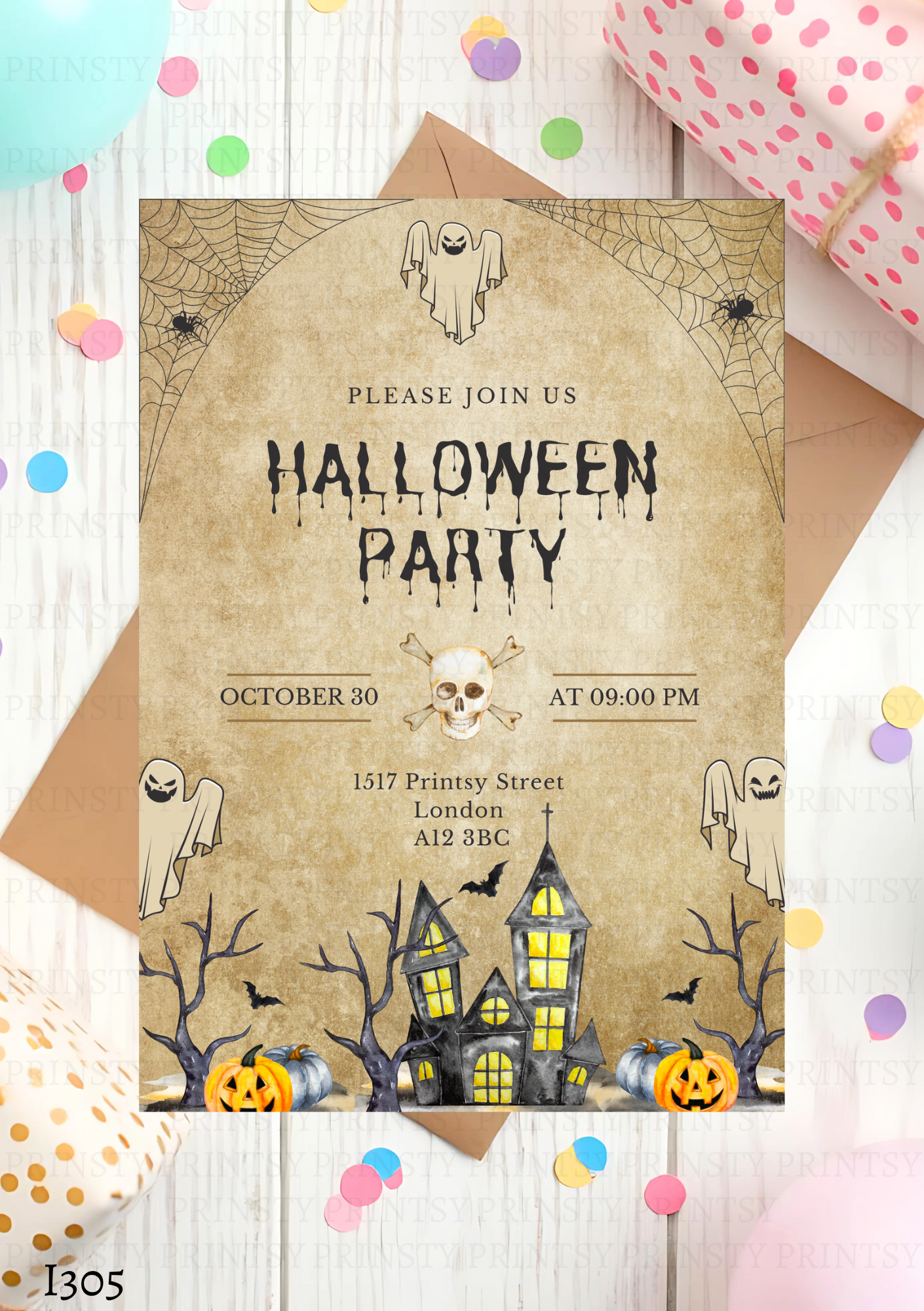 Halloween Party Invite