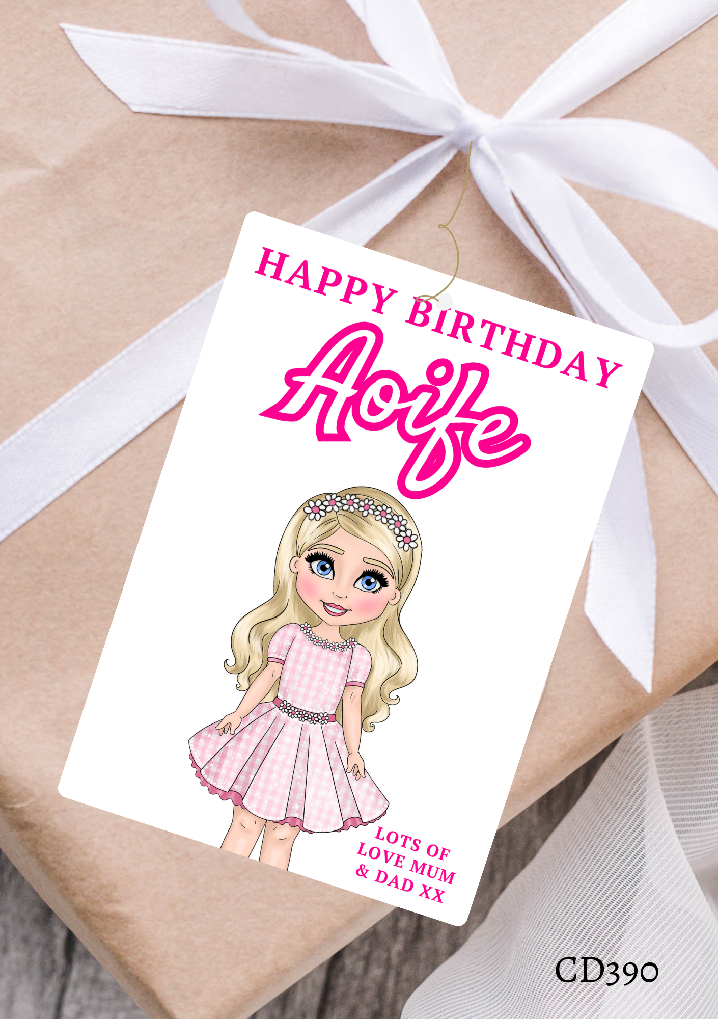 Dolly's Dolly Gift Label