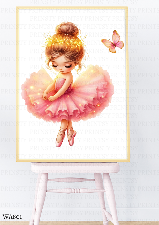 Ballerina Wall Art