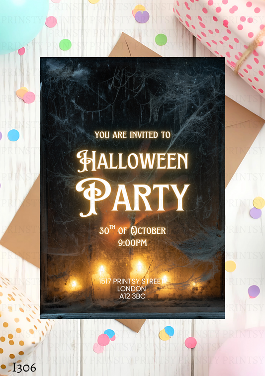 Halloween Party Invite