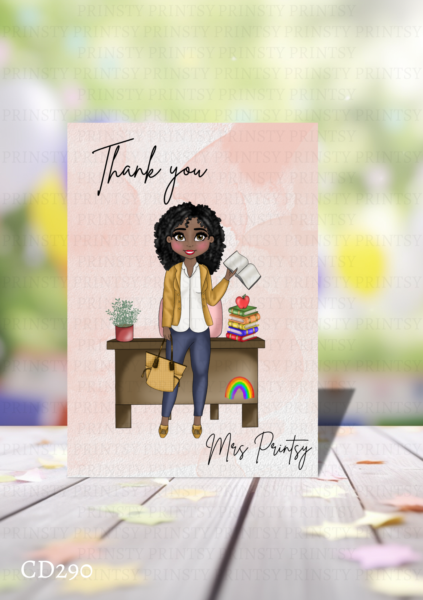 Teacher Thank You Card