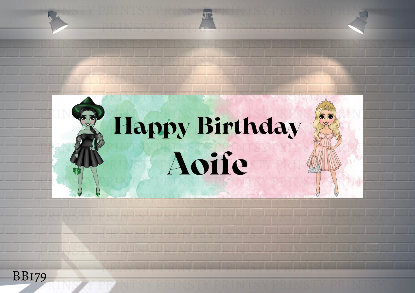 Wicked Birthday Banner