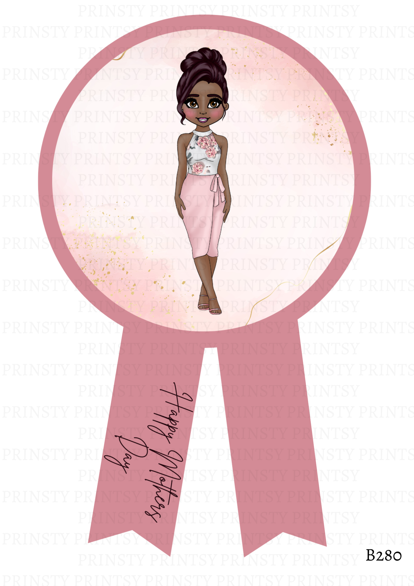 Dolly Mother's Day Badge