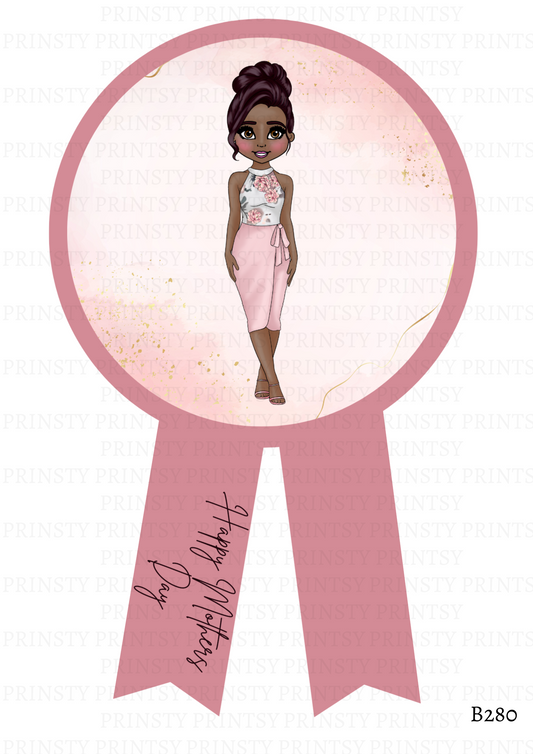 Dolly Mother's Day Badge