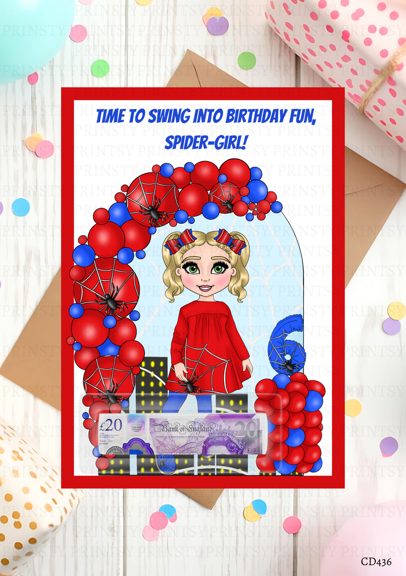 Web Dolly Money Card