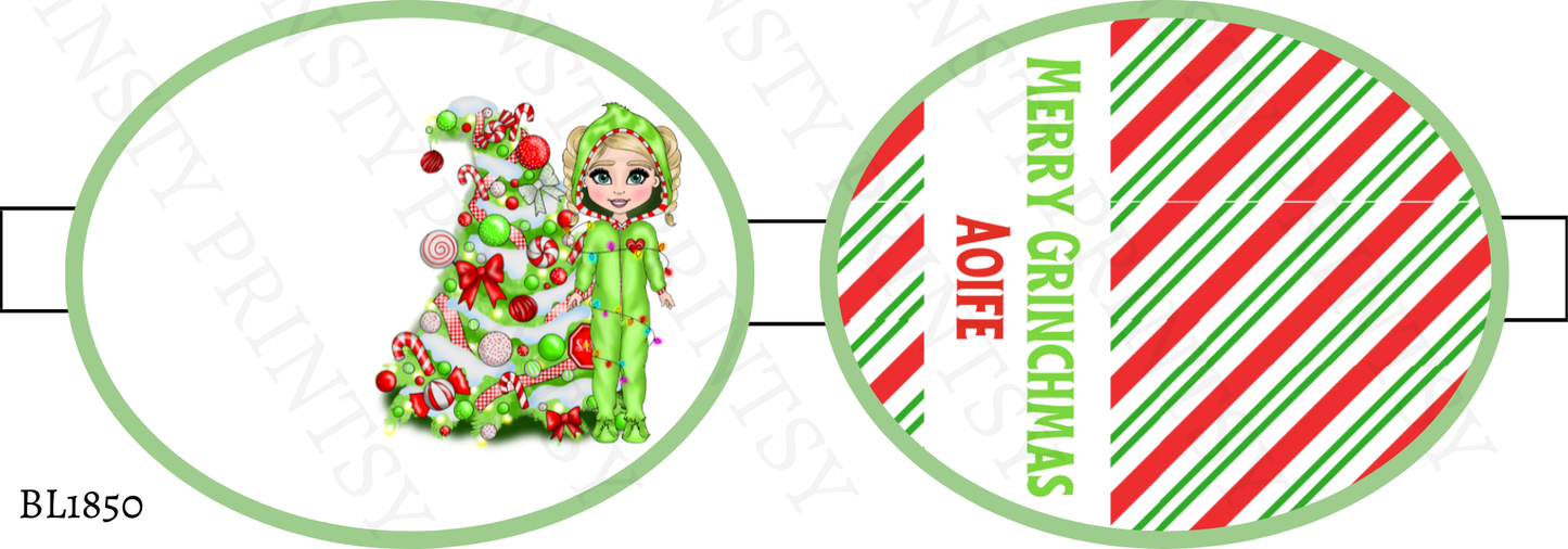 Christmas Dolly Bow Loop