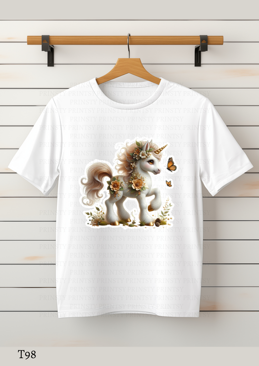 Autumn Unicorn Kids T-Shirt