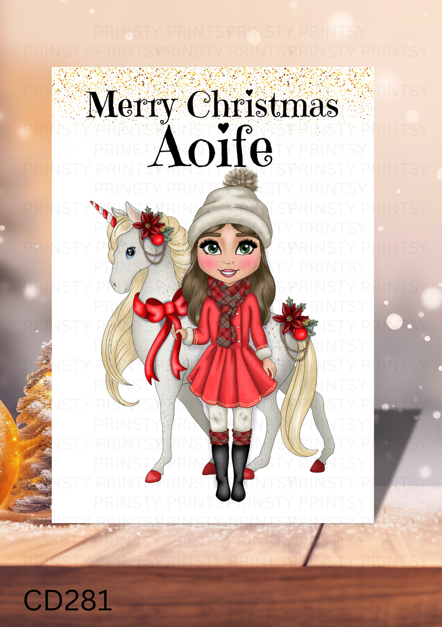 Dolly Christmas Card