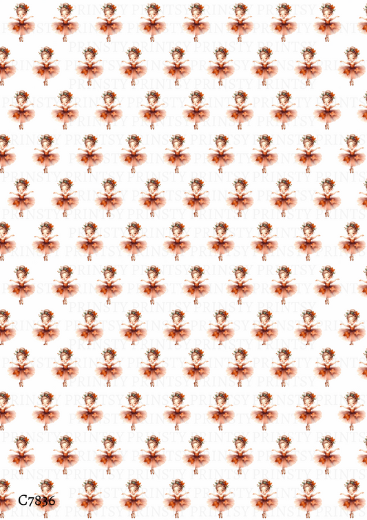 Autumn Ballerina Canvas