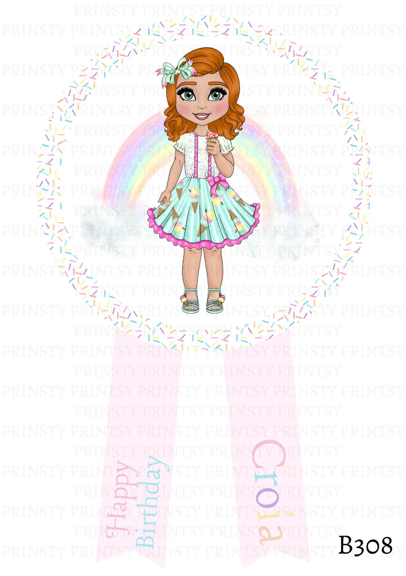 Ice Cream Dolly Badge