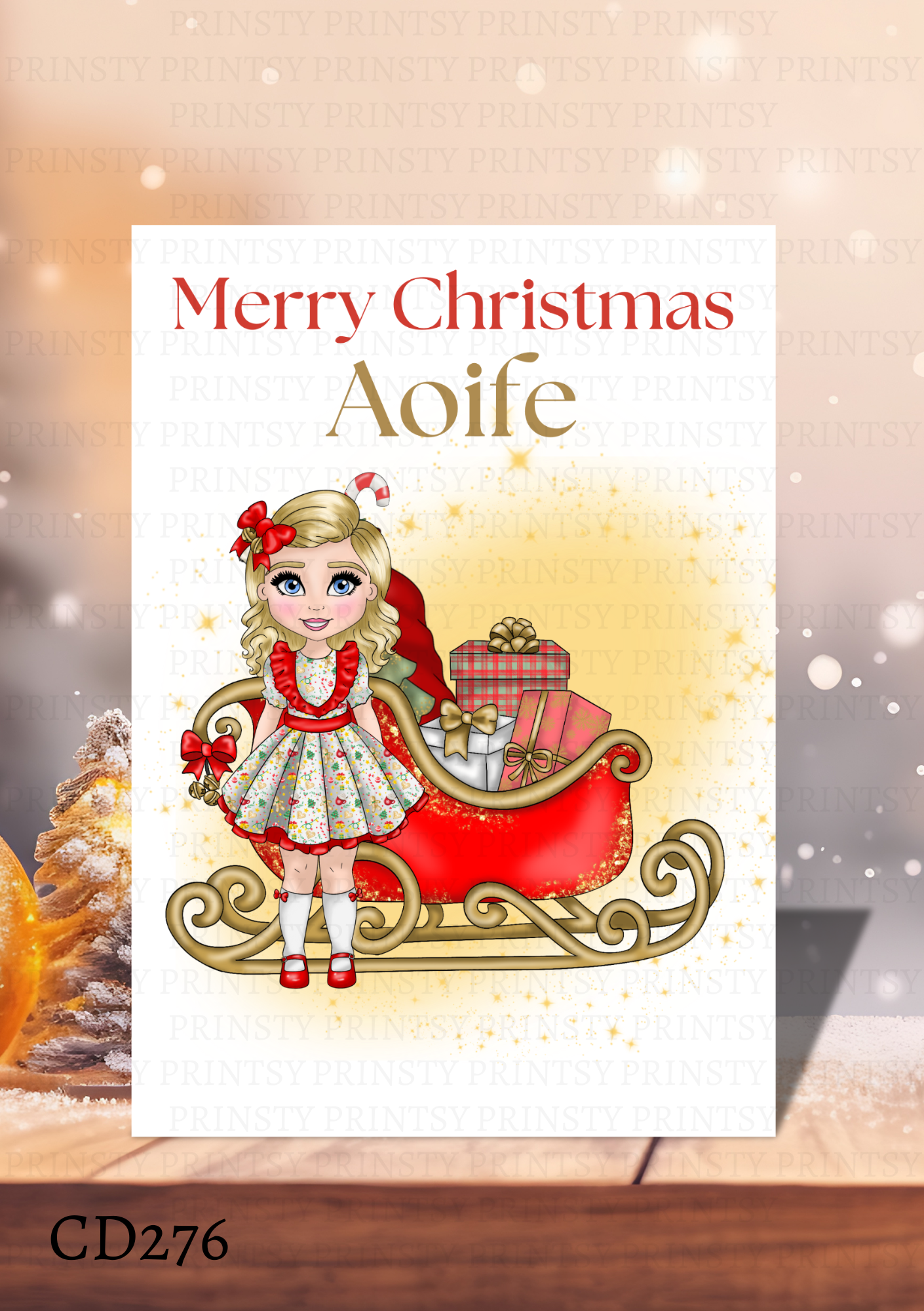 Dolly Christmas Card