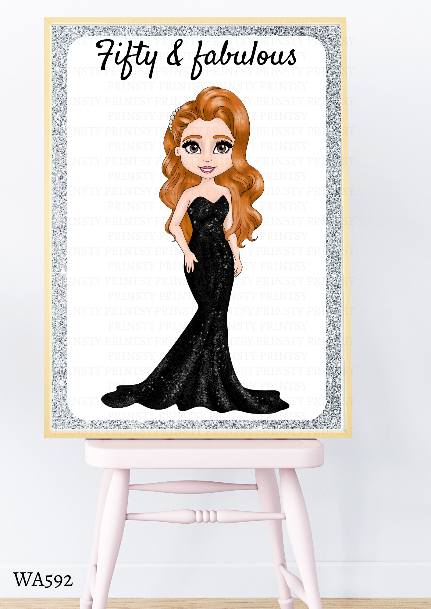 Elegant Dolly Wall Art