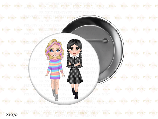 Spooky & Kooky Dolly BowBitz/Badges