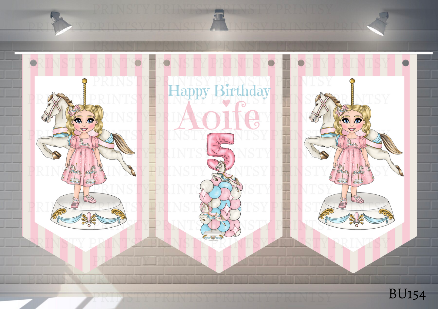 Carousel Dolly Bunting