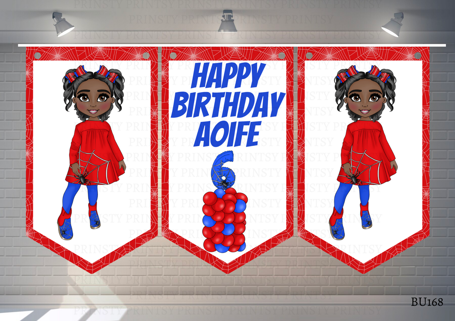 Web Dolly Bunting