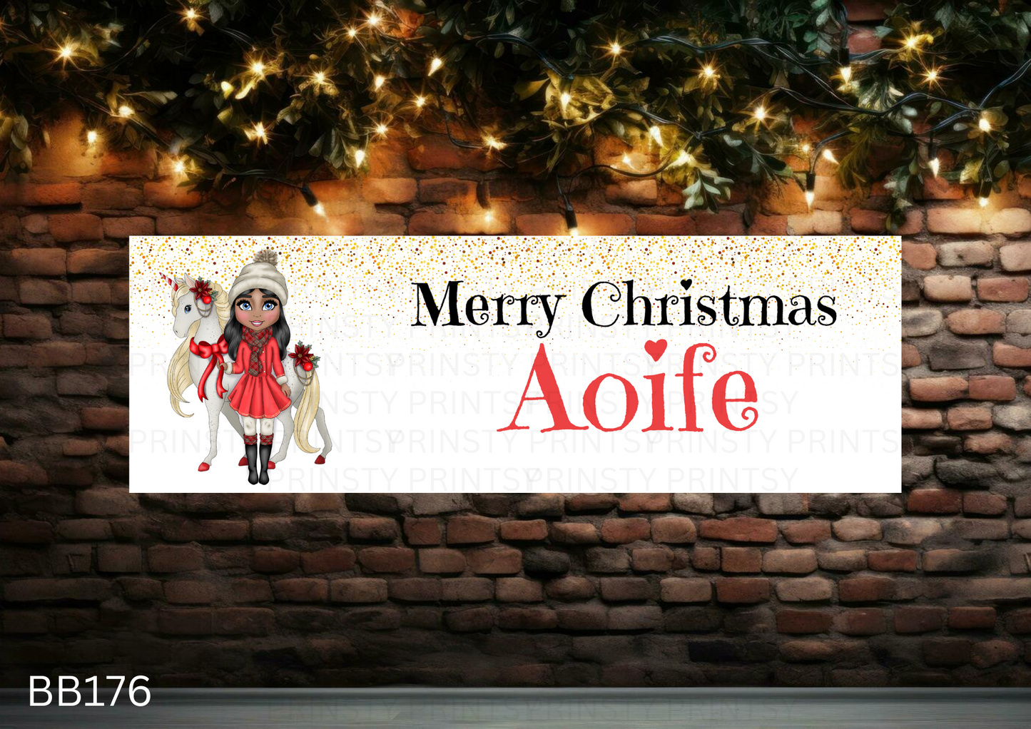 Dolly Christmas Banner