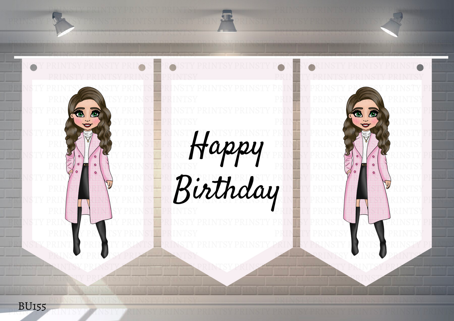 Elegant Dolly Bunting