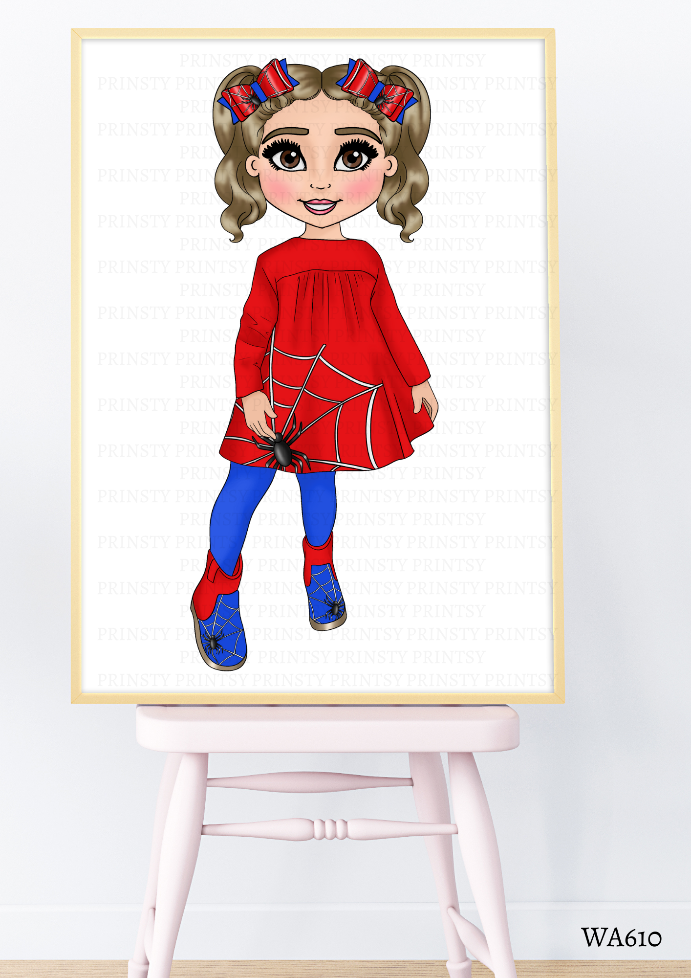 Web Dolly Wall Art