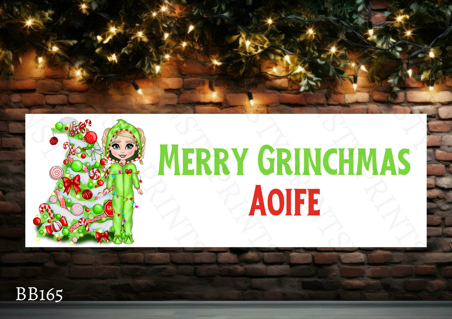 Dolly Christmas Banner