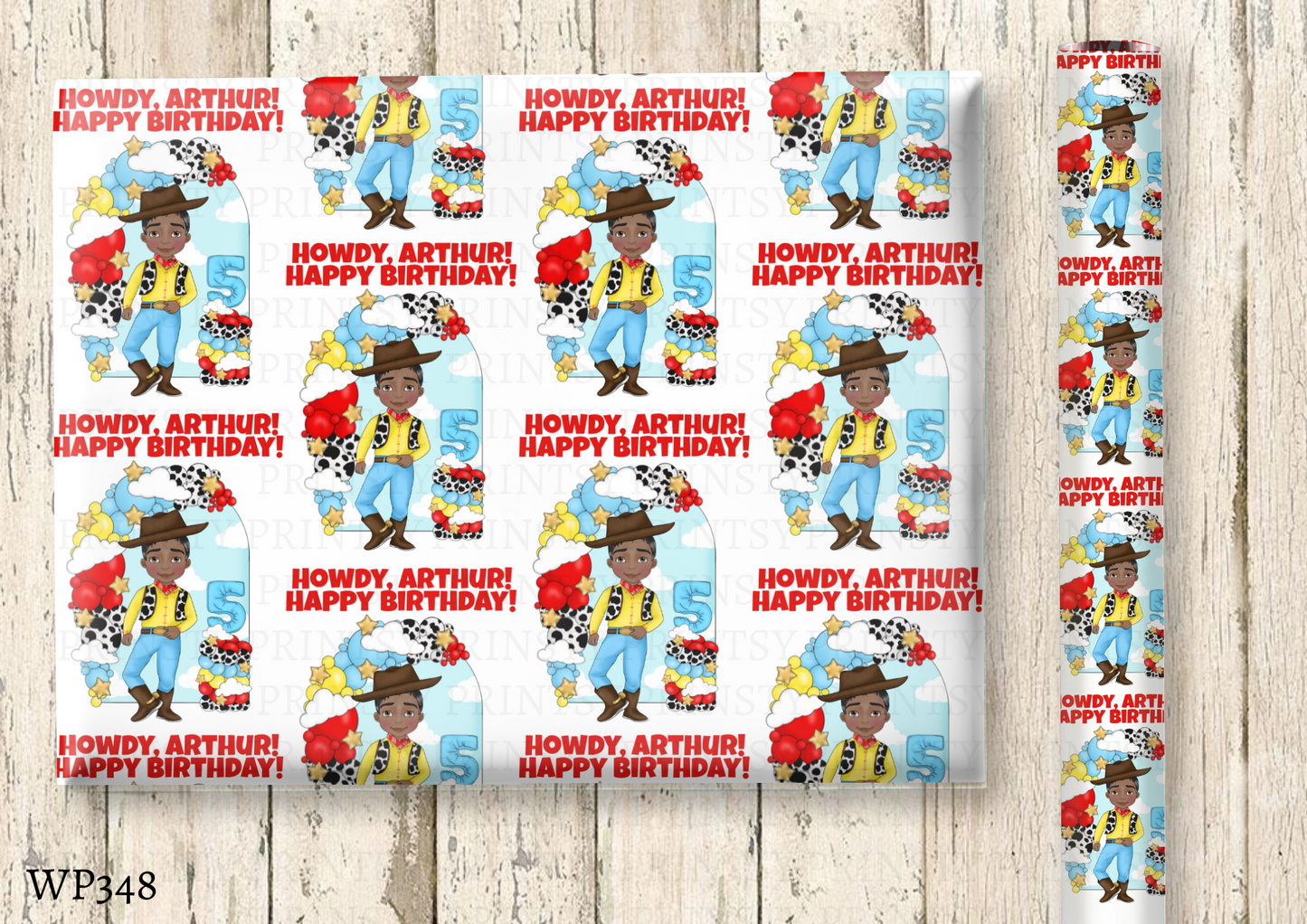 Toy Land Dude Wrapping Paper