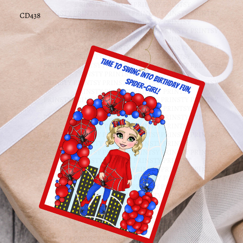 Web Dolly Gift Label