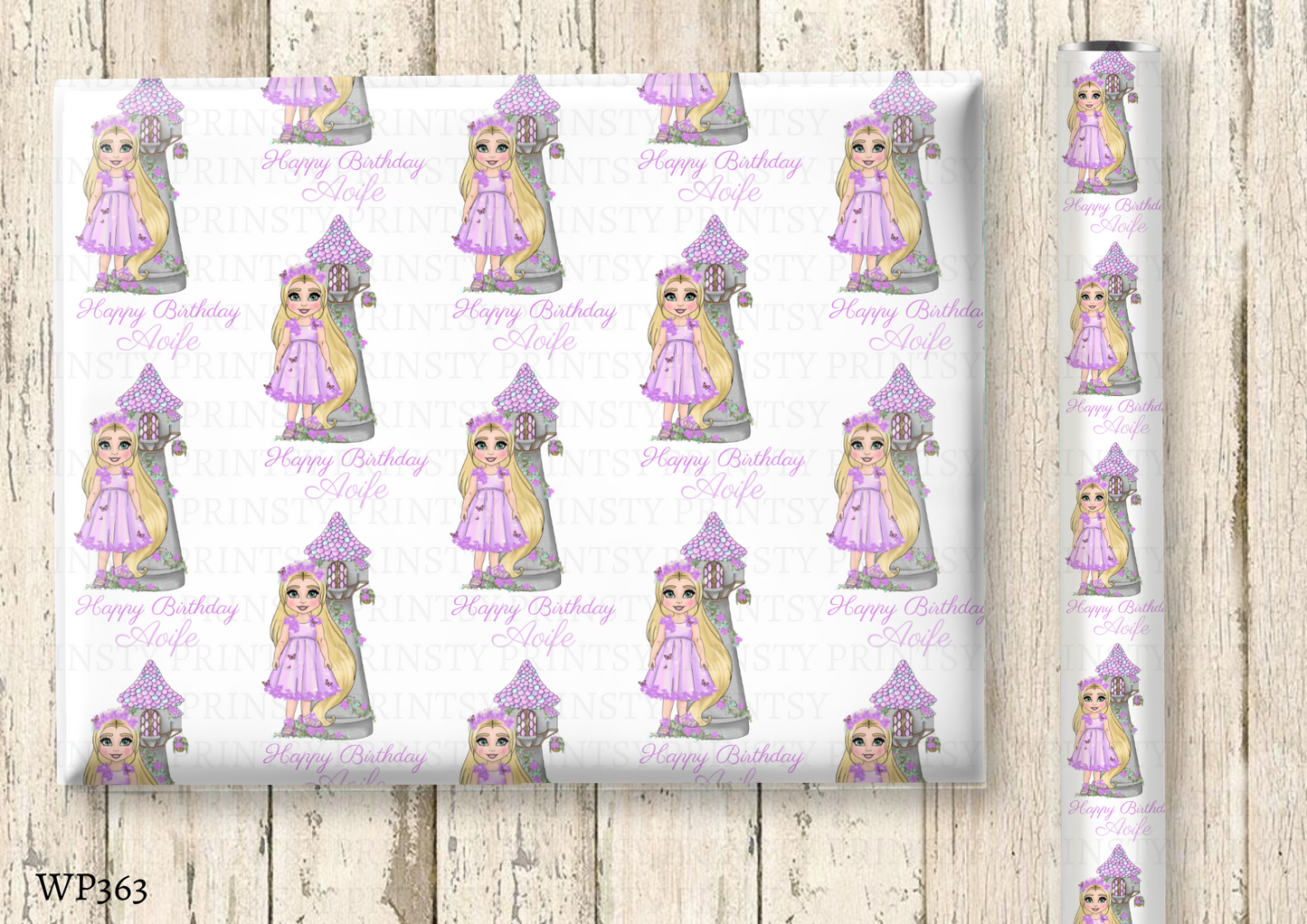 Punzie Dolly Wrapping Paper