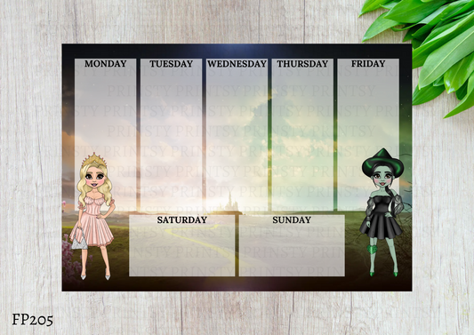 Wicked Weekly Planner