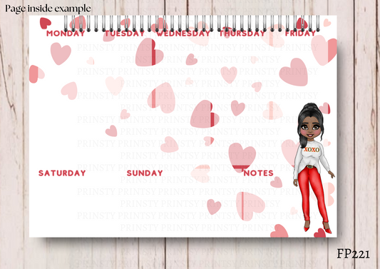 Dolly Valentine's Weekly Planner