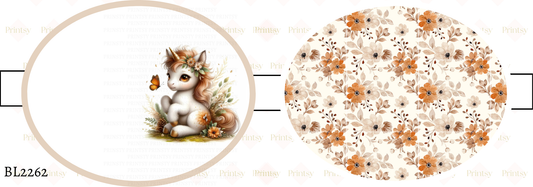 Autumn Unicorn Bow Loop