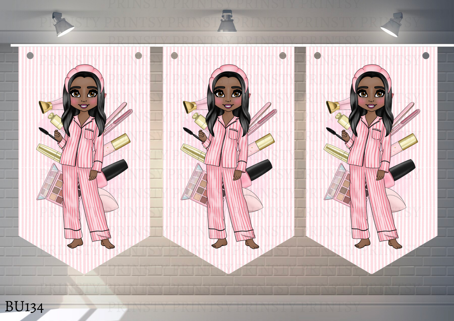 Make Up Dolly Bunting